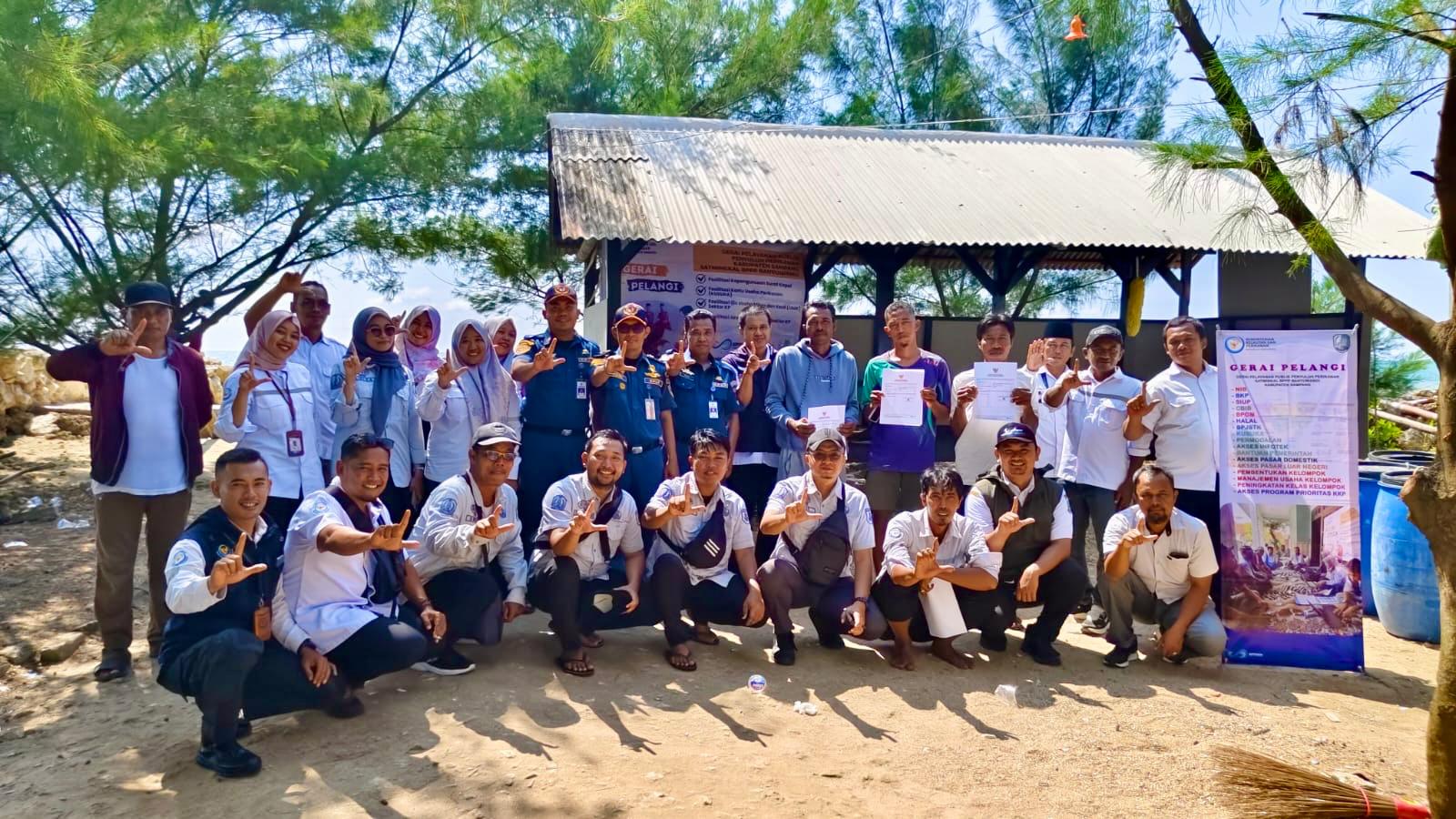 UPP Telaga Biru Bersama Instansi Terkait Lakukan Pengukuran 14 Kapal Nelayan di Sokobanah
